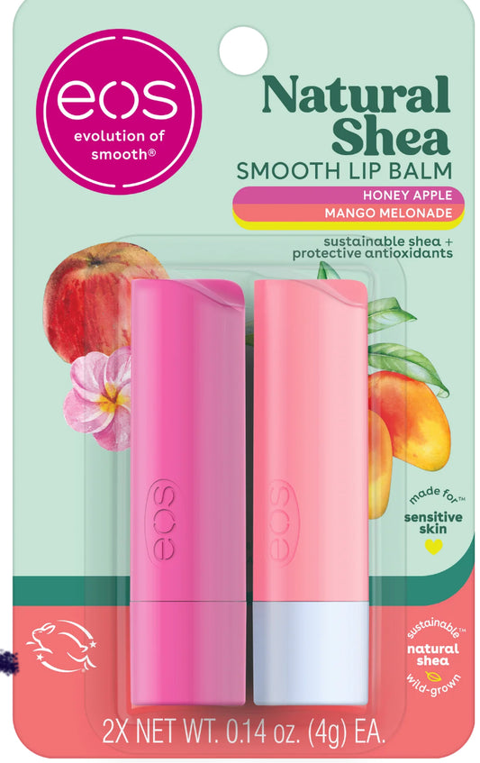 Eos natural shea lip balm (2) pack