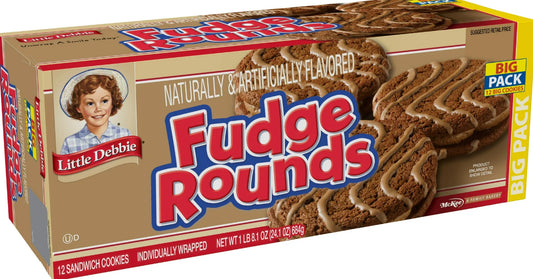 Little DebbiesFudge Rounds Big Pack 12 ct