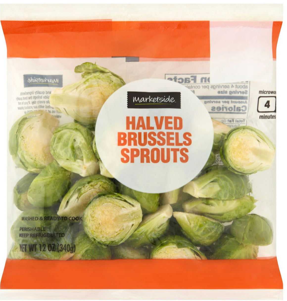 Brussels sprouts 12oz
