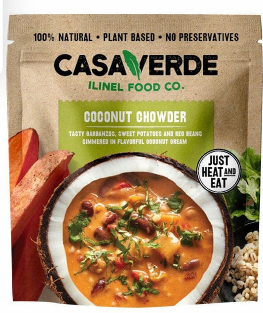 Casa Verde Plant Based Microwave Pouch" Coconut Chowder"