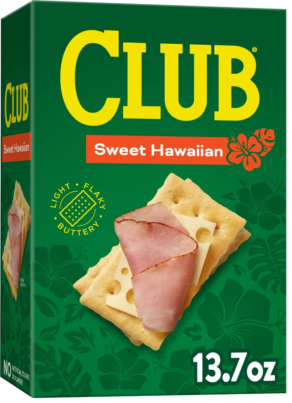 CLUB CRACKERS (Sweet  Hawaiiin)