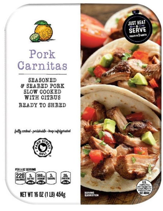 Park street deli Pork Carnitas