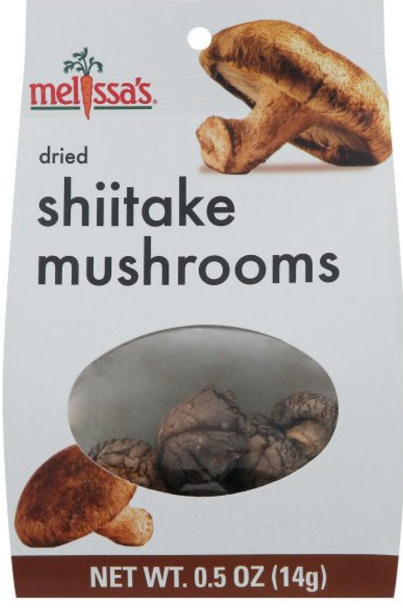 Melissa’s Shiitake  (Dried Mushrooms)