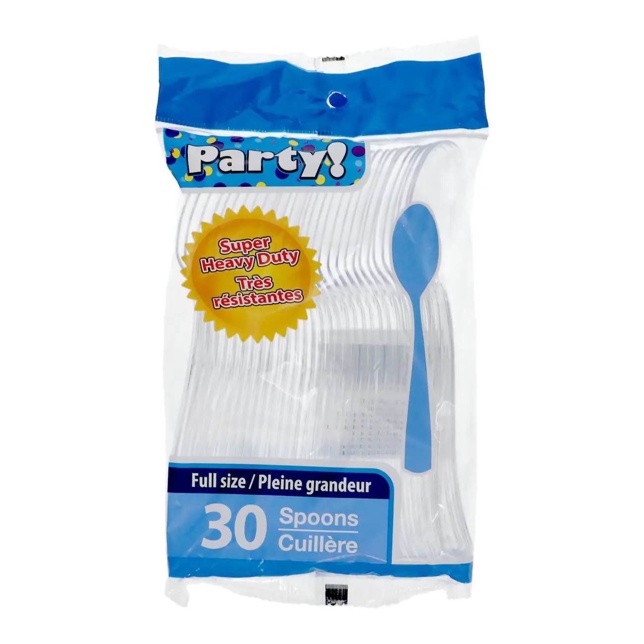 Disposable Plastic Spoons 30ct