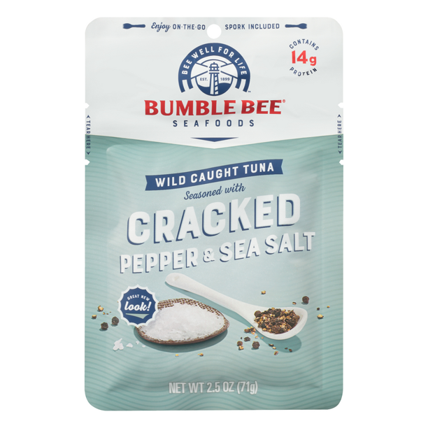 Bumble Bee Tuna Pouch "Cracked Pepper & Sea Salt"