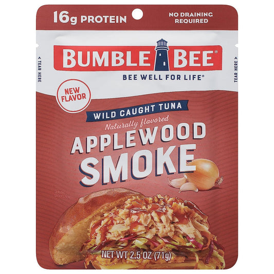 Bumble Bee Tuna Pouch "Applewood Flavor"