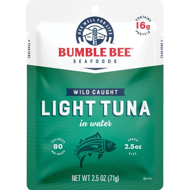 Bumble Bee Tuna Pouch "Premium Light Tuna in Water"