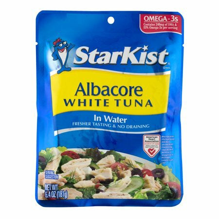 Starkist White Albacore Tuna in Water Pouch Large