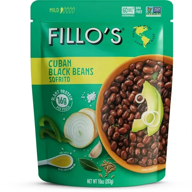 FILLO'S Cuban Black Beans (Mild)spice