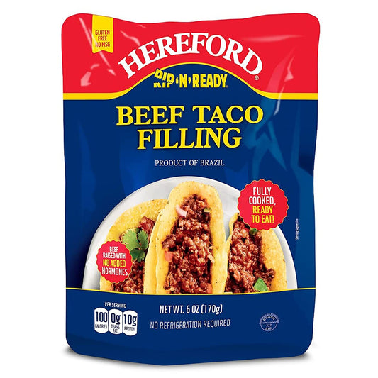 Hereford Rip n- Ready Beef Taco Filling