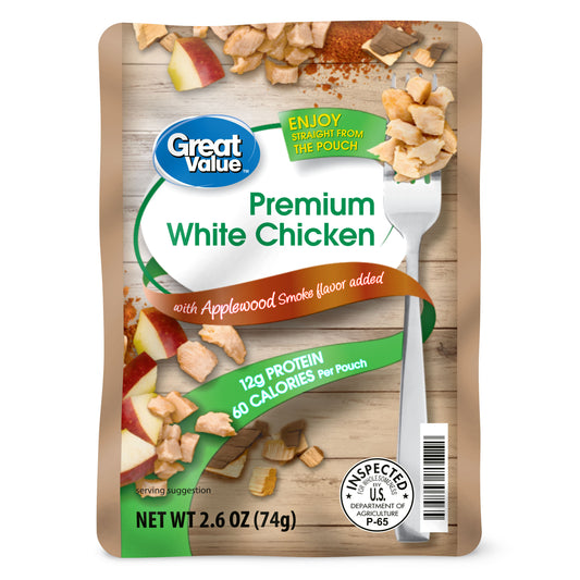 Great Value "Premium White Chicken w/Applewood Flavor"