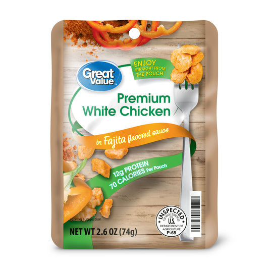 Great Value Premium White Chicken "Fajita Flavor"