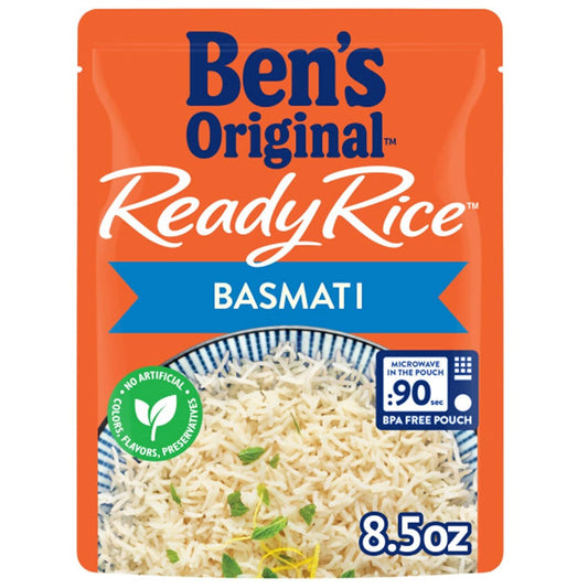 Ben's Original Ready Rice Microwave Pouches " Basmati"