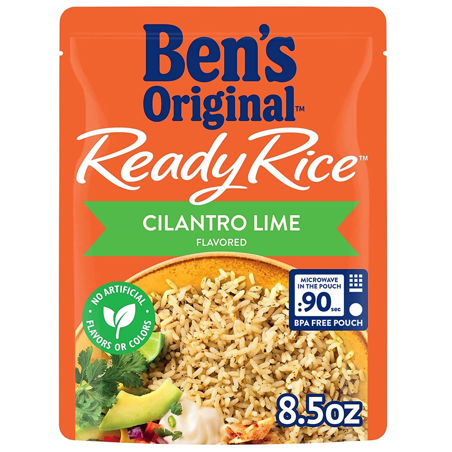 Ben"s Original Ready Rice Microwave Pouches "Cilantro Lime"