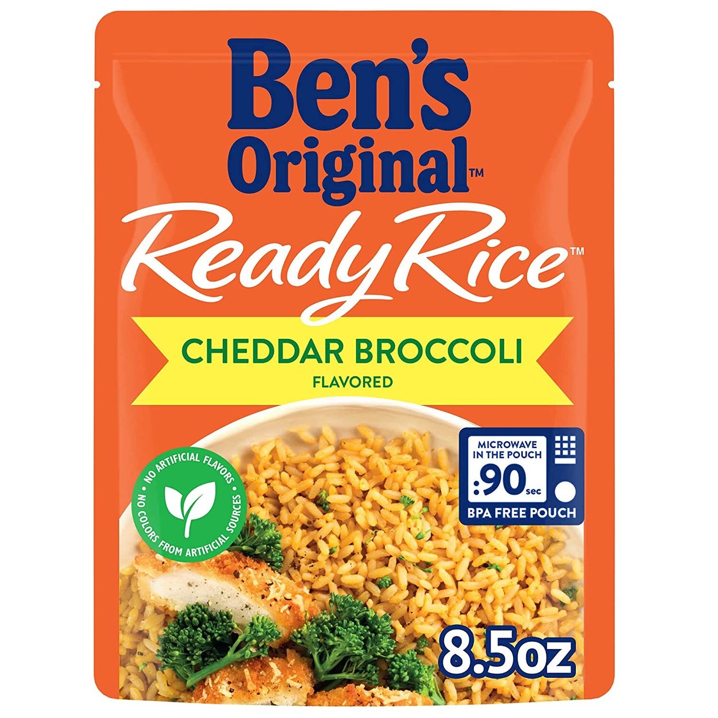 Ben's Original Ready Rice Microwave Pouches " Cheddar & Broccoli"