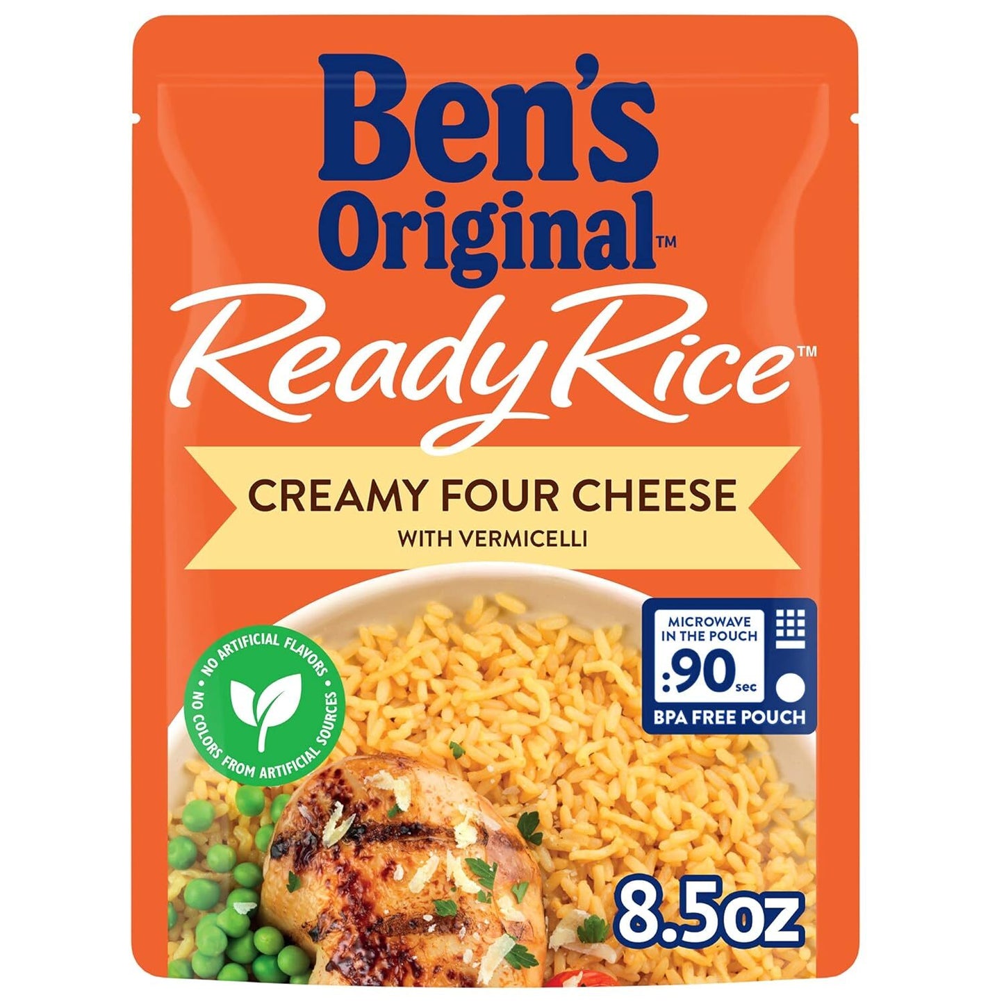 Ben's Original Ready Rice Microwave Pouches "Creamy Four Cheese"