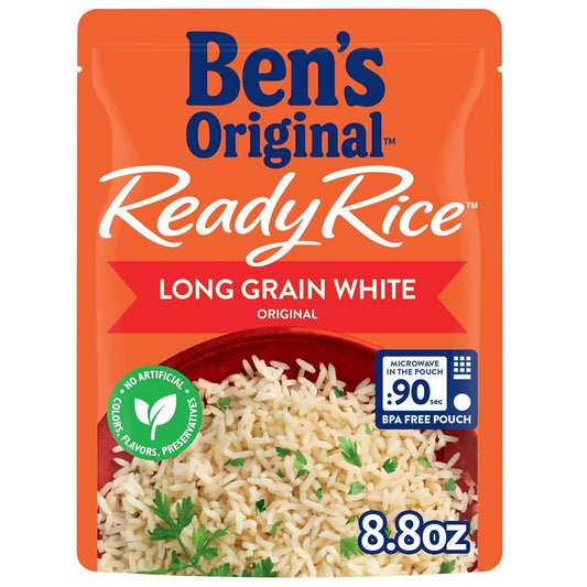 Ben's Original Ready Rice Microwave Pouch "Long Grain White Original"