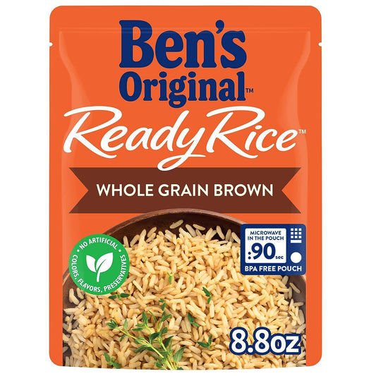 Ben's Original Rice Microwave Pouch " Whole Grain Brown"