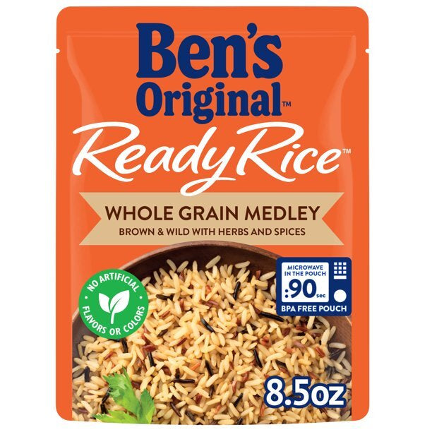 Ben's Original Rice Microwave Pouch " Whole Grain Medley"