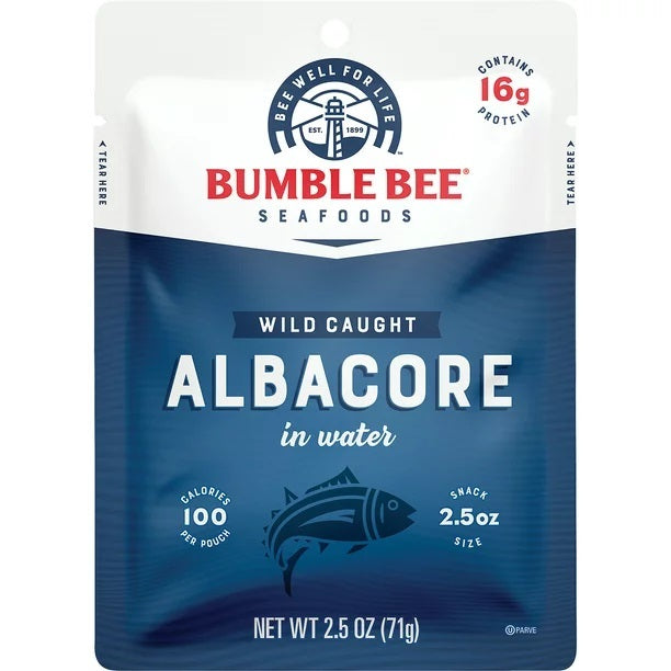 Bumble Bee " Premium Albacore Tuna fish in water 2.5oz