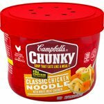 Campbell's Chunky Microwavable Soup " Classic Chicken Noodle "