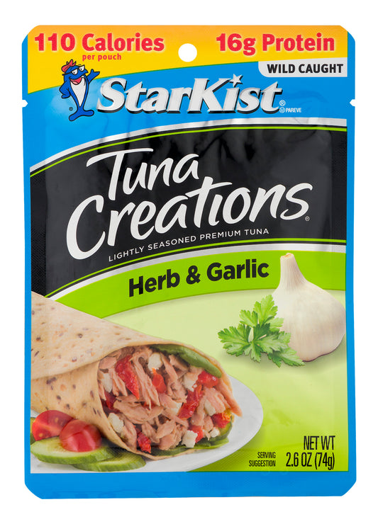 Starkist Tuna Creations " Herb & Garlic"2.6oz