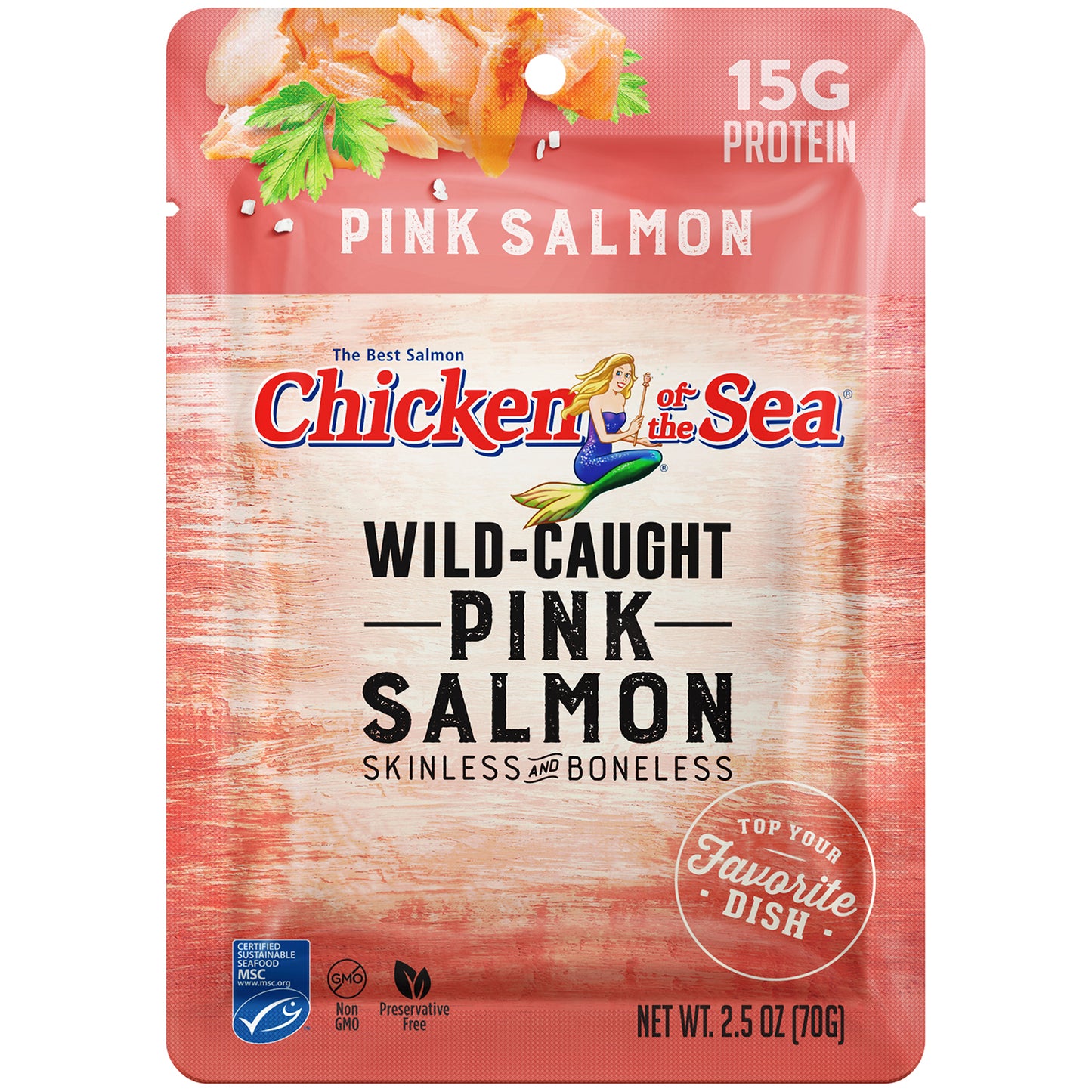 Chicken Of The Sea Pink Salmon  Pouch(small)2.5oz