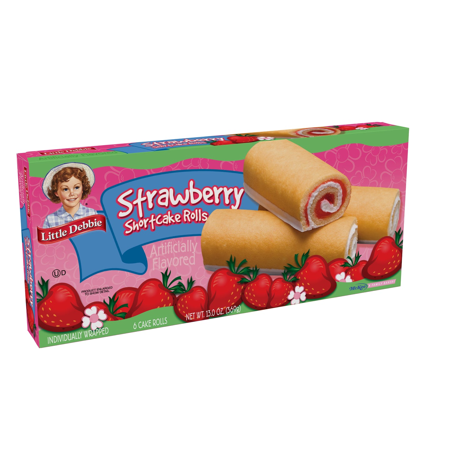 Little Debbie's Strawberry Shortcake Rolls 6ct./13oz