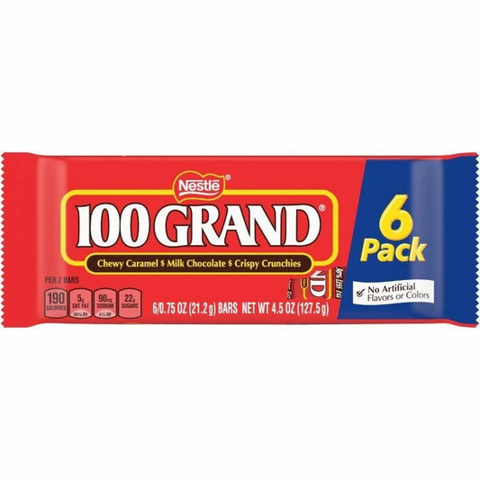 Fun Size candy 100 Grand 6ct./4.5oz