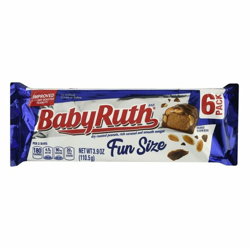 Fun Size Candy Baby Ruth 6ct./3.9oz