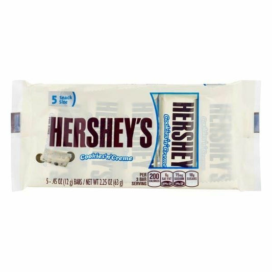 Fun Size candy "Hershey's Cookie's & Creme 5ct./2.5oz