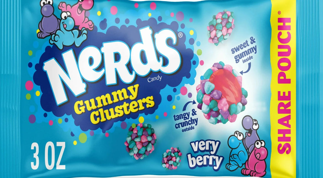 Nerds Very Berry Gummy Clusters 3oz