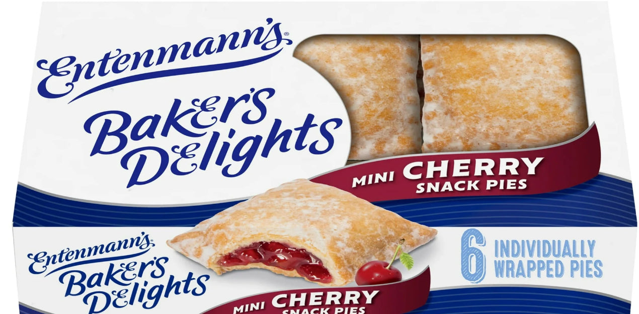 Entenmanns Bakers Delight Cherry Snack Pies 6ct.