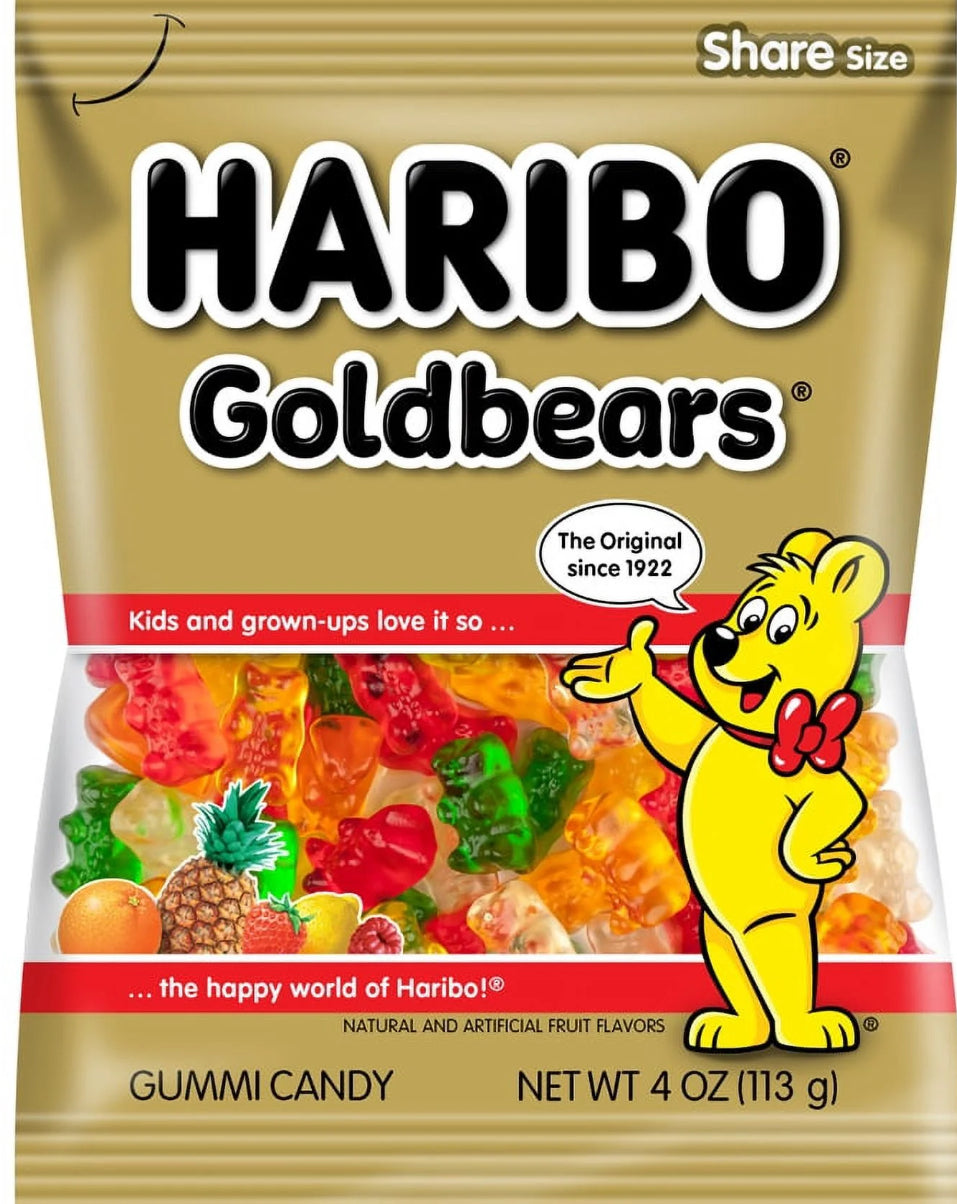 Haribo Gold Bears Gummies 4oz