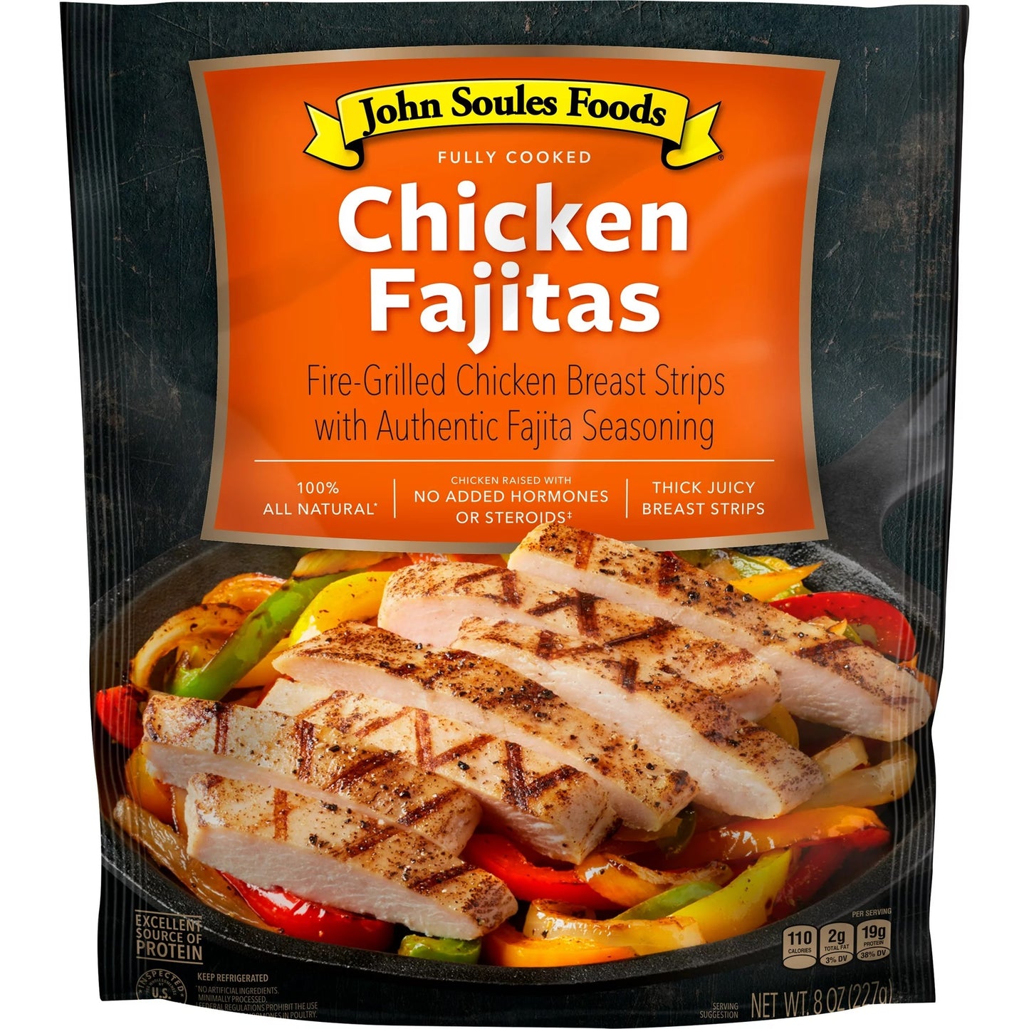 John Soules Meat Strips Chicken Fajitas 8oz