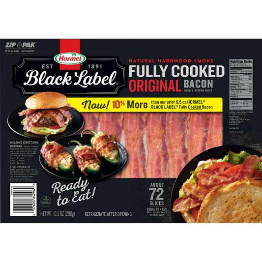 Bacon Black Label original 72.count