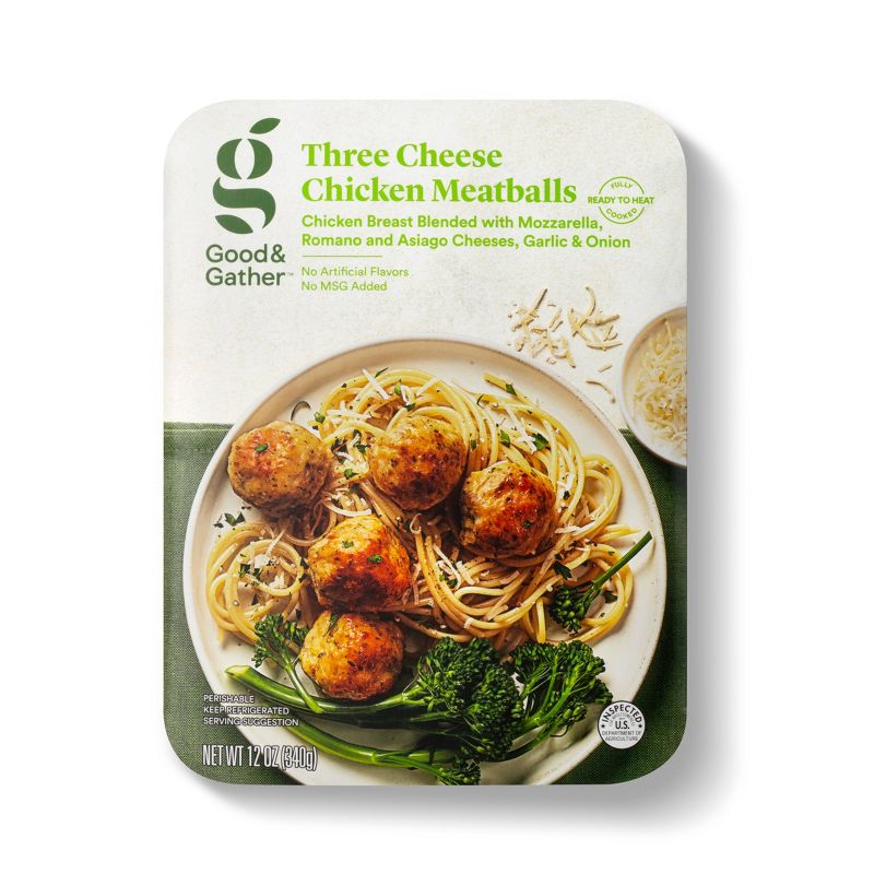 Good & Gather Three Cheese Chicken Meatballs