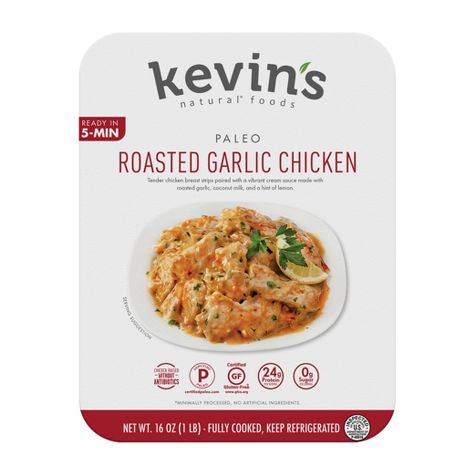 Kevin’s Natural Foods “Roasted Garlic Chicken 16oz