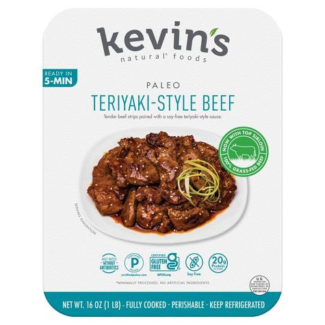 Kevin’s Gluten Free Teriyaki -Style Beef