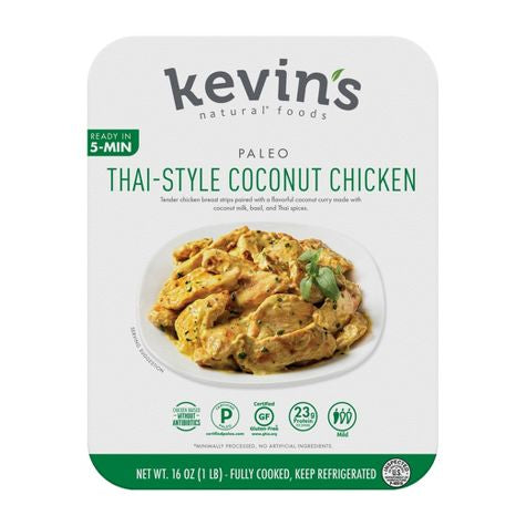 Kevin‘s Gluten Free Thai -style Coconut Chicken  16oz