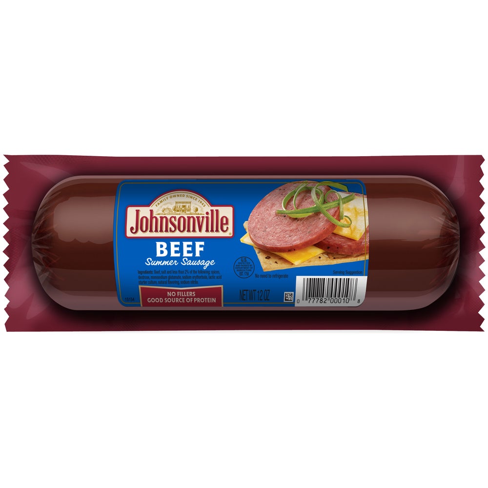 Johnsonville Beef Summer Sausage 12oz