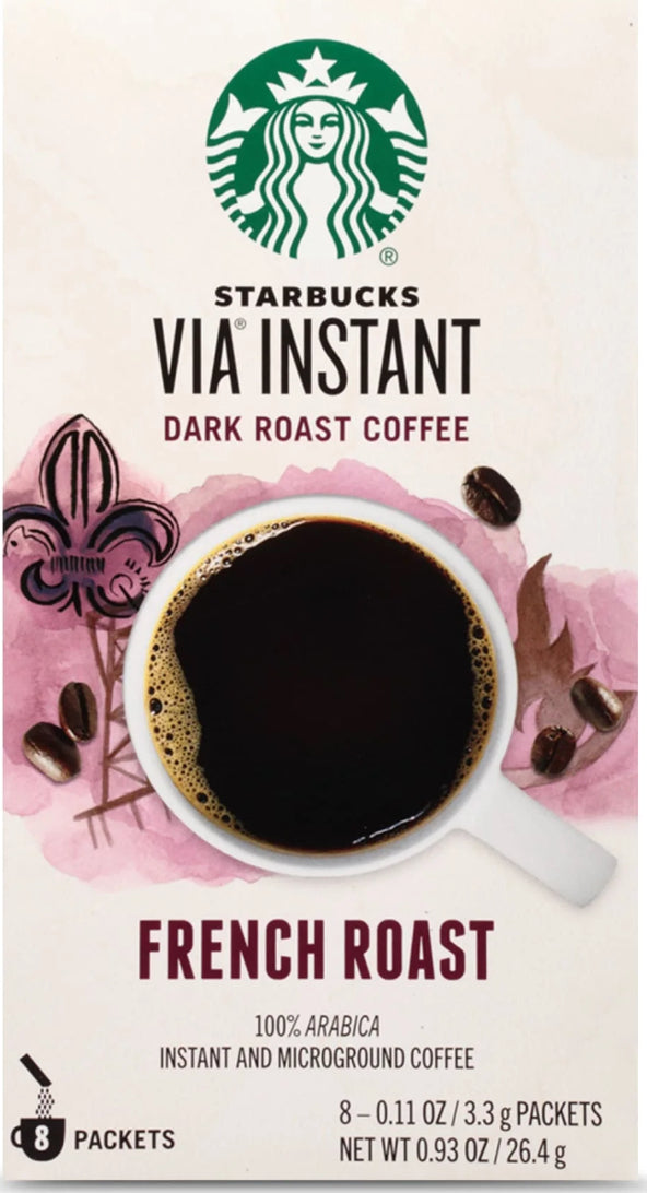 Starbucks VIA instant sticks French Dark Roast