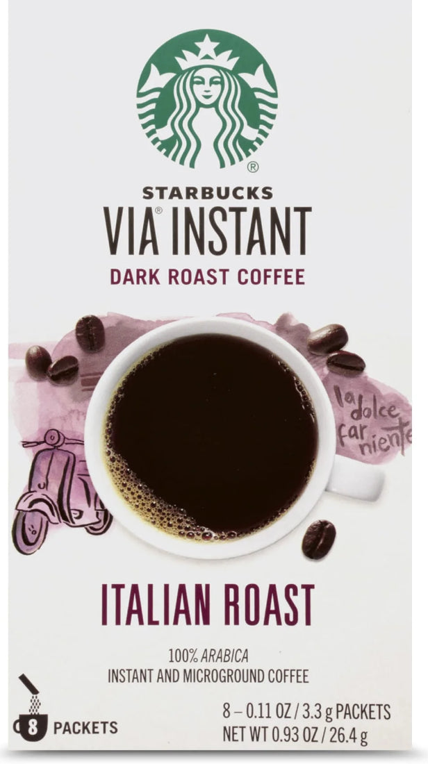 Starbucks VIA Instant sticks “Italian Dark Roast