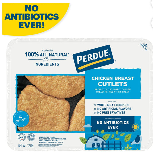 Perdue Chicken Breast Cutlets 12oz