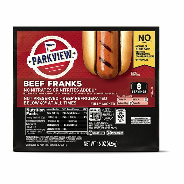 Hot Dogs Beef. 8ct.