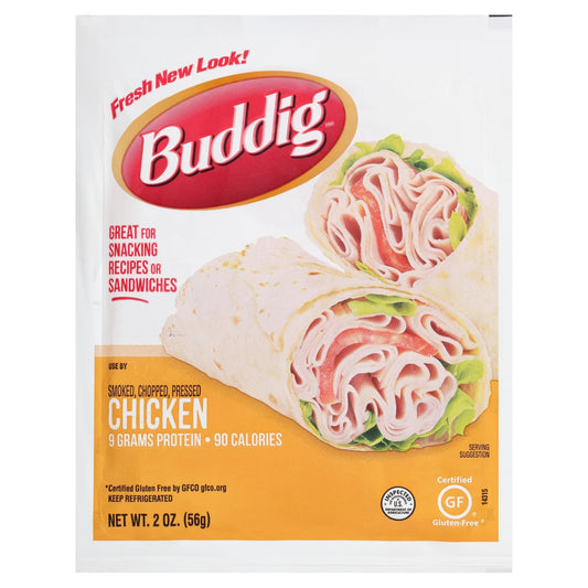 Budding Single Serve Deli meats Chicken 2oz