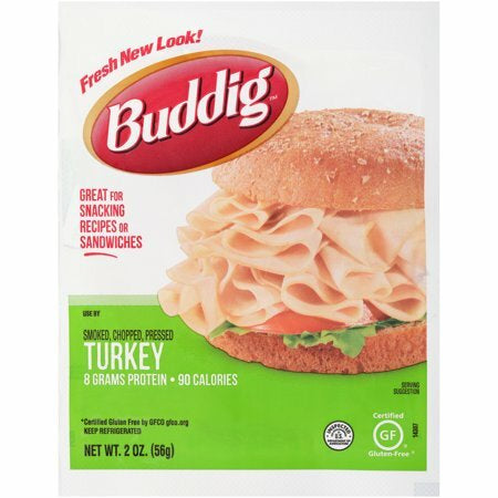 Buddig Single Serve Deli Meat Turkey (may substitute)