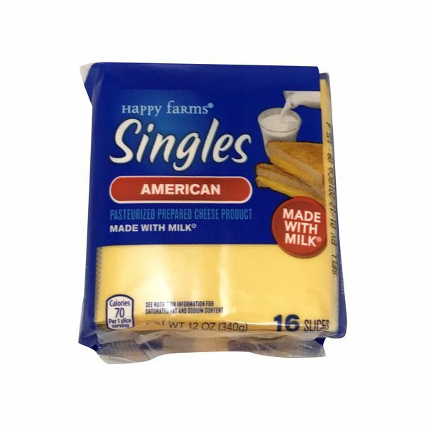 American individually wrapped cheese 16ct