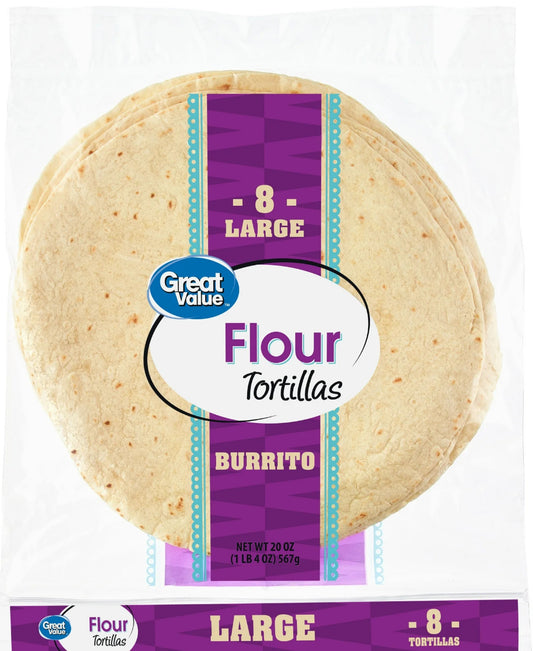 GVFlour Tortillas 20oz .(8) ct.