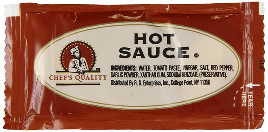 Hot sauce packets 25 ct.